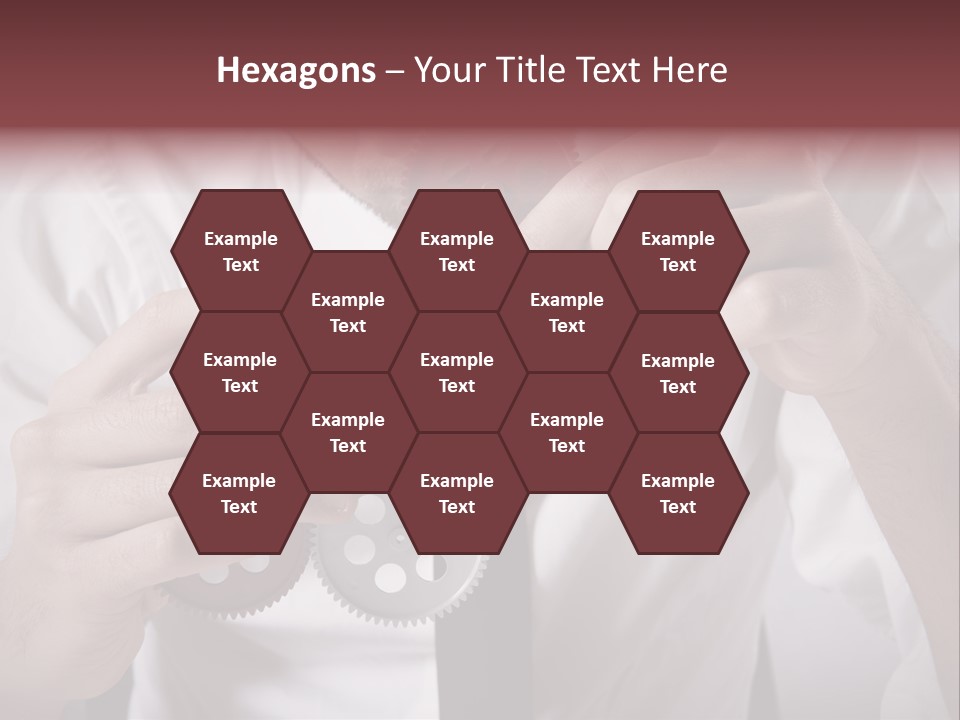 Detail Rotate Machinery PowerPoint Template