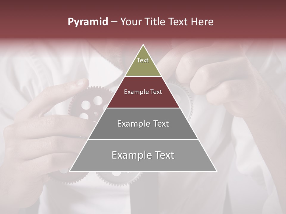 Detail Rotate Machinery PowerPoint Template