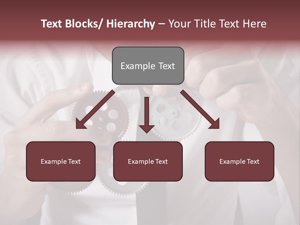 Detail Rotate Machinery PowerPoint Template