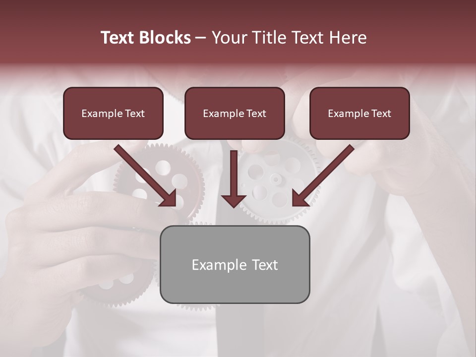 Detail Rotate Machinery PowerPoint Template