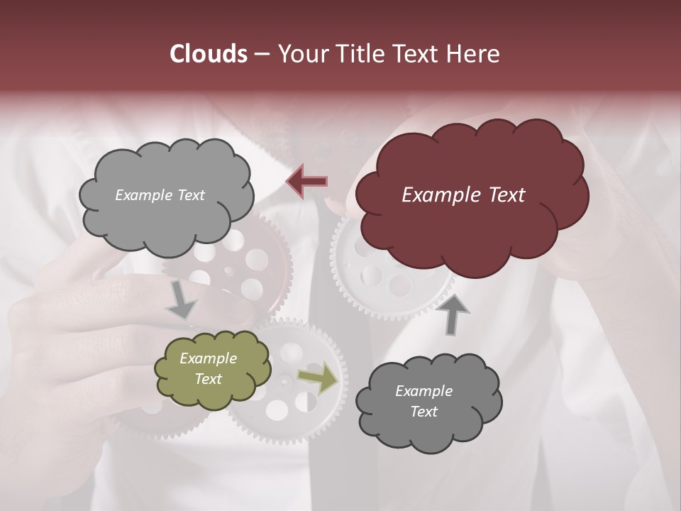 Detail Rotate Machinery PowerPoint Template