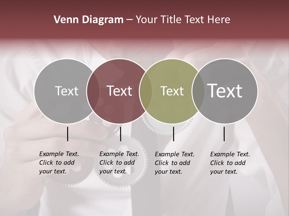 Detail Rotate Machinery PowerPoint Template