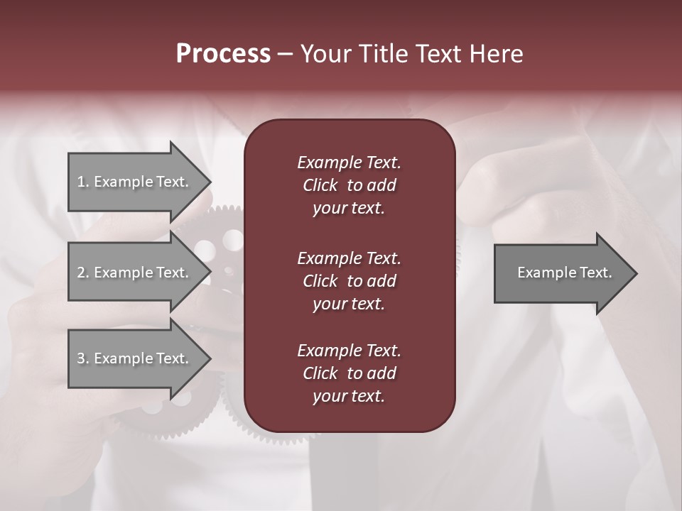Detail Rotate Machinery PowerPoint Template