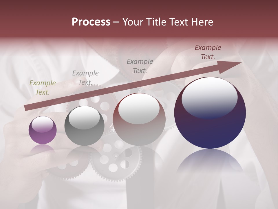Detail Rotate Machinery PowerPoint Template