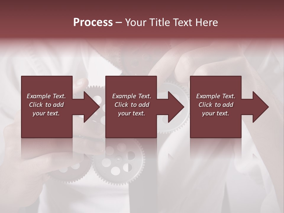 Detail Rotate Machinery PowerPoint Template