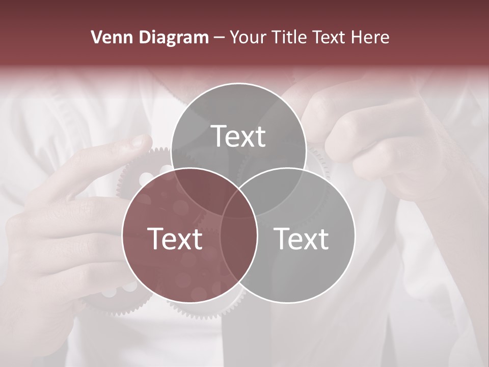 Detail Rotate Machinery PowerPoint Template