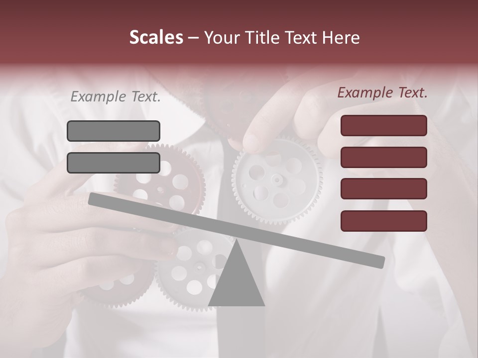 Detail Rotate Machinery PowerPoint Template
