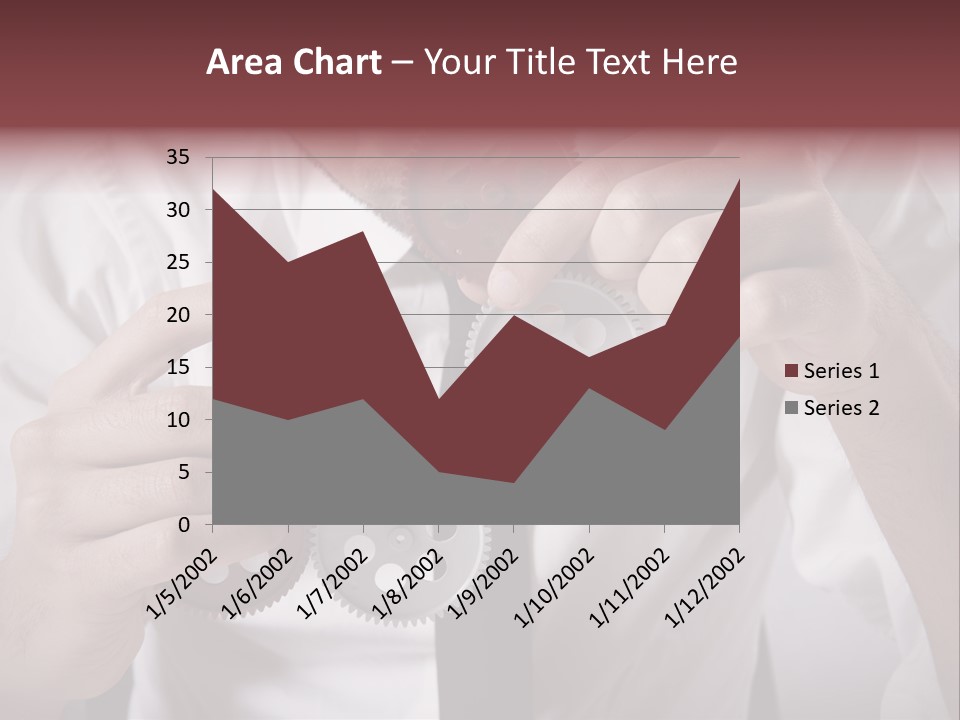 Detail Rotate Machinery PowerPoint Template