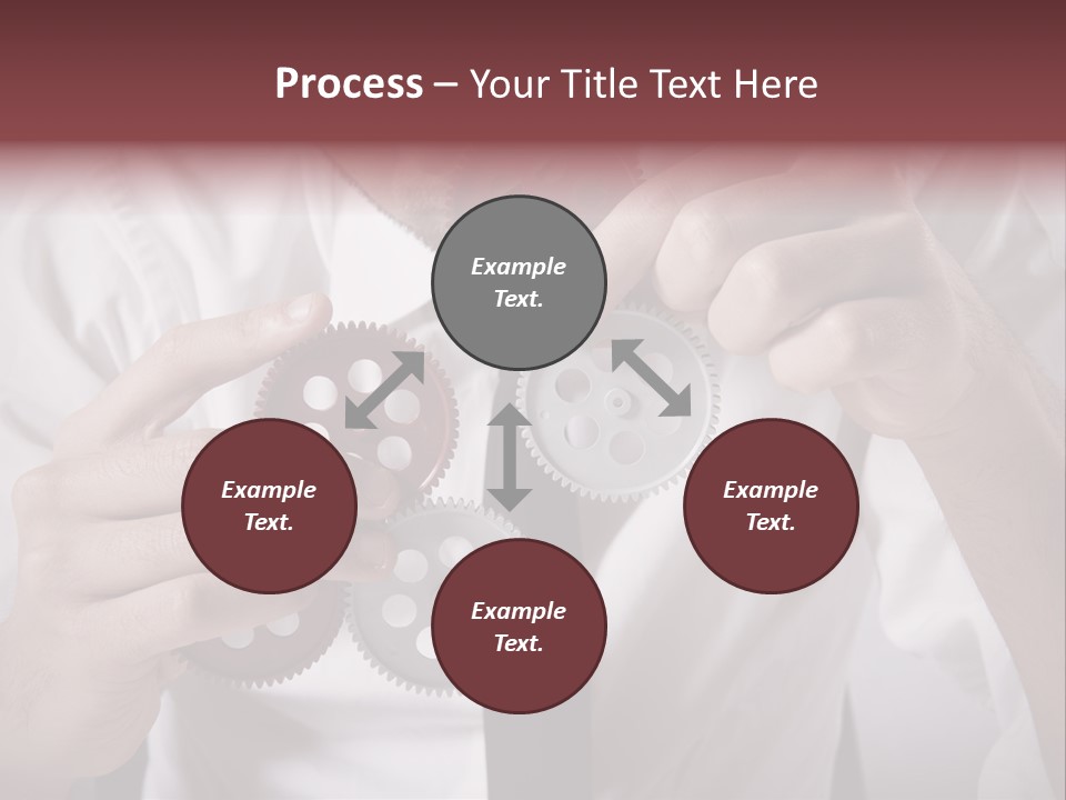 Detail Rotate Machinery PowerPoint Template