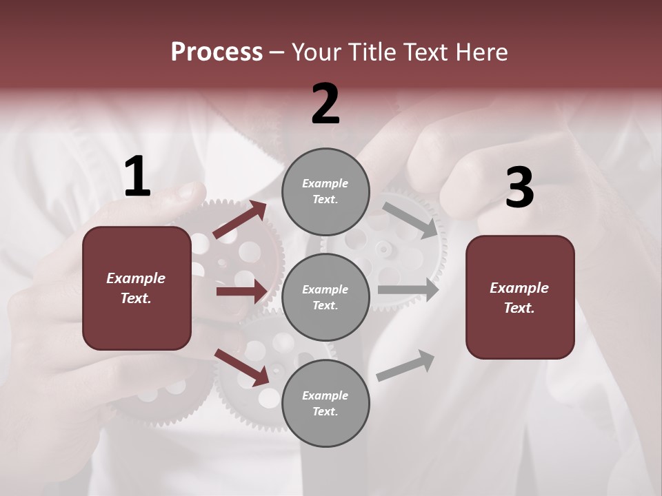 Detail Rotate Machinery PowerPoint Template