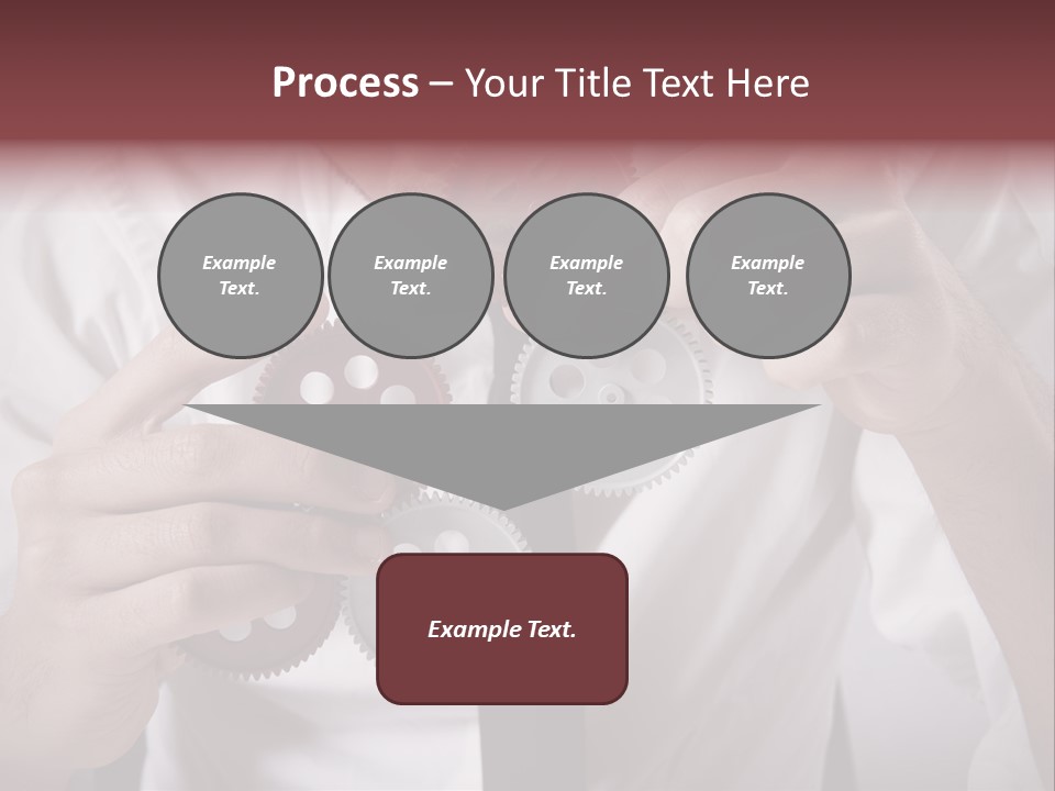 Detail Rotate Machinery PowerPoint Template