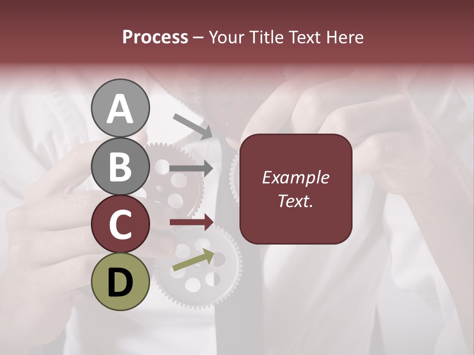Detail Rotate Machinery PowerPoint Template