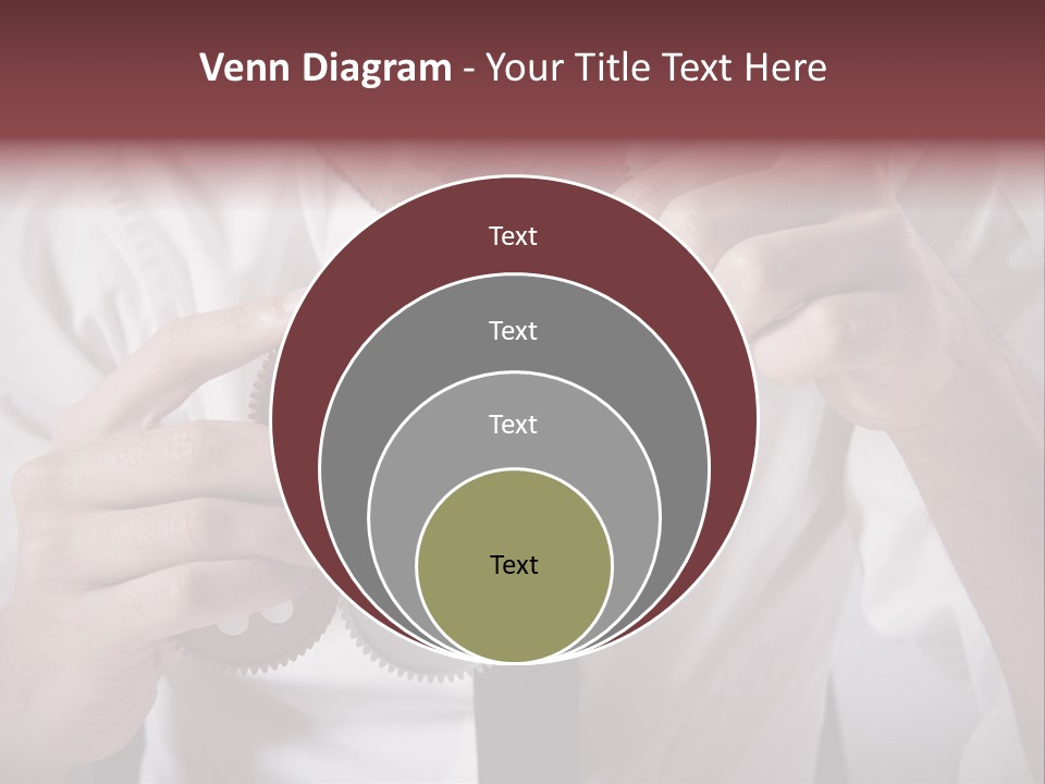 Detail Rotate Machinery PowerPoint Template