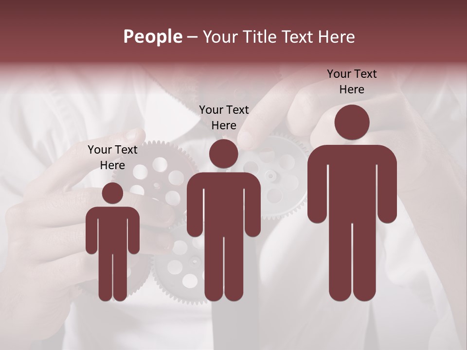 Detail Rotate Machinery PowerPoint Template