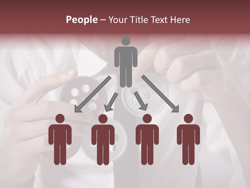 Detail Rotate Machinery PowerPoint Template