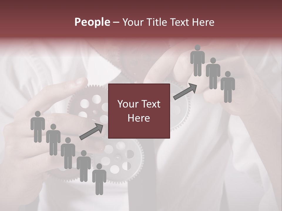 Detail Rotate Machinery PowerPoint Template