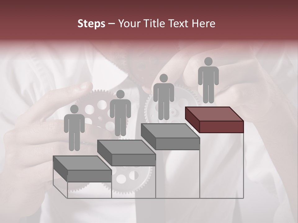 Detail Rotate Machinery PowerPoint Template