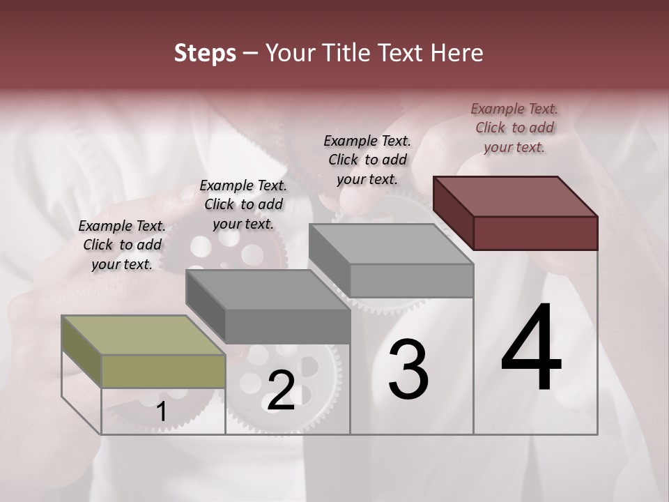 Detail Rotate Machinery PowerPoint Template