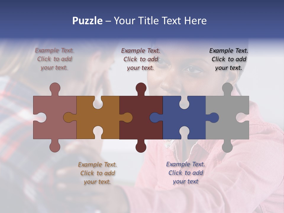 Two People Patient Occupation PowerPoint Template