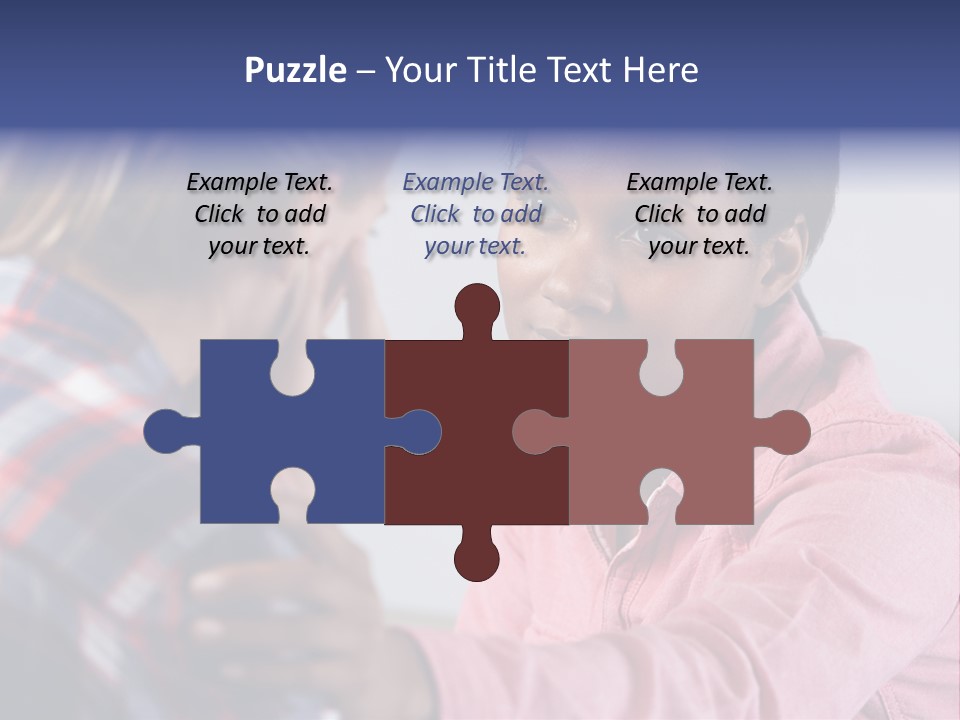 Two People Patient Occupation PowerPoint Template