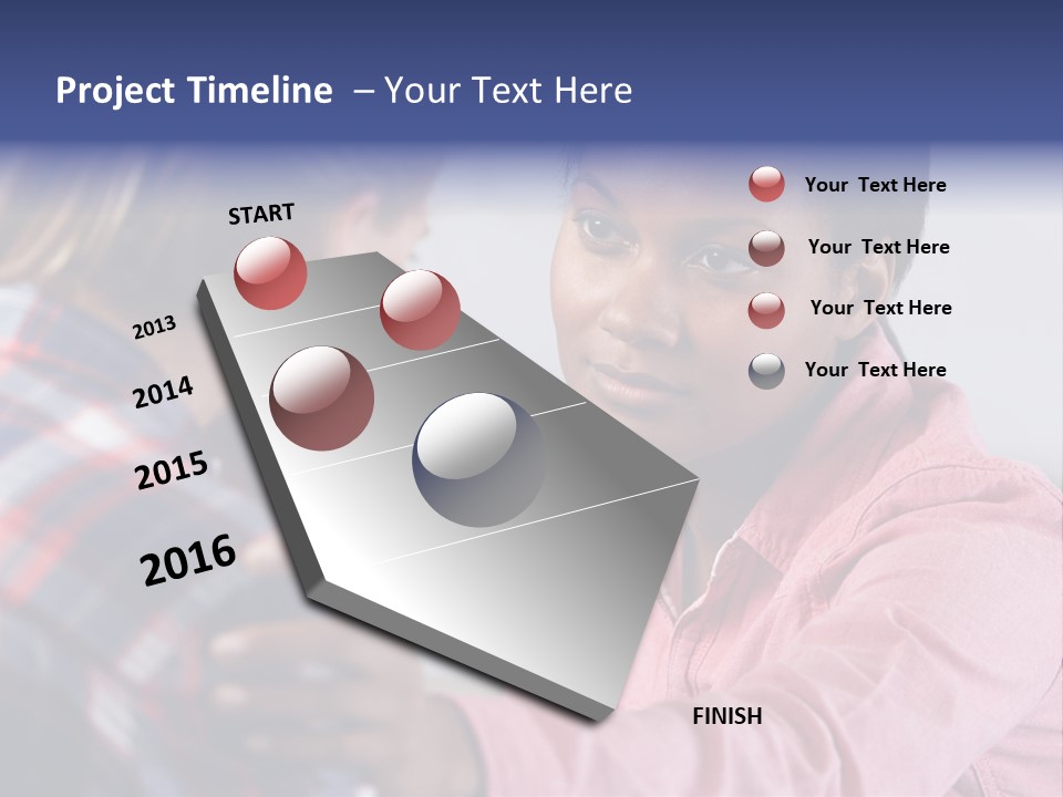 Two People Patient Occupation PowerPoint Template