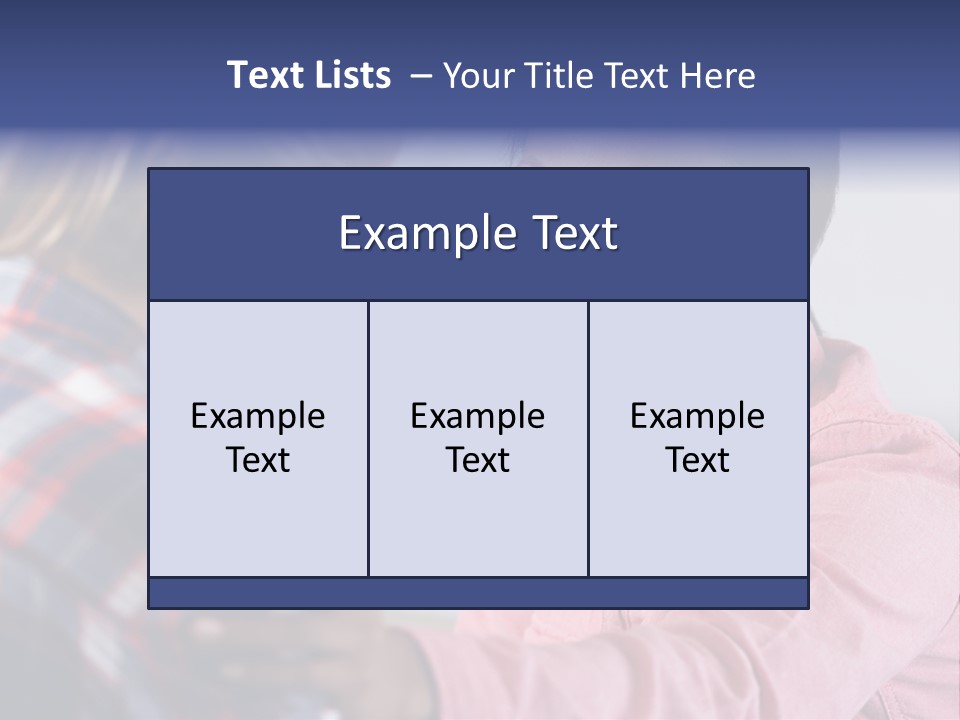 Two People Patient Occupation PowerPoint Template