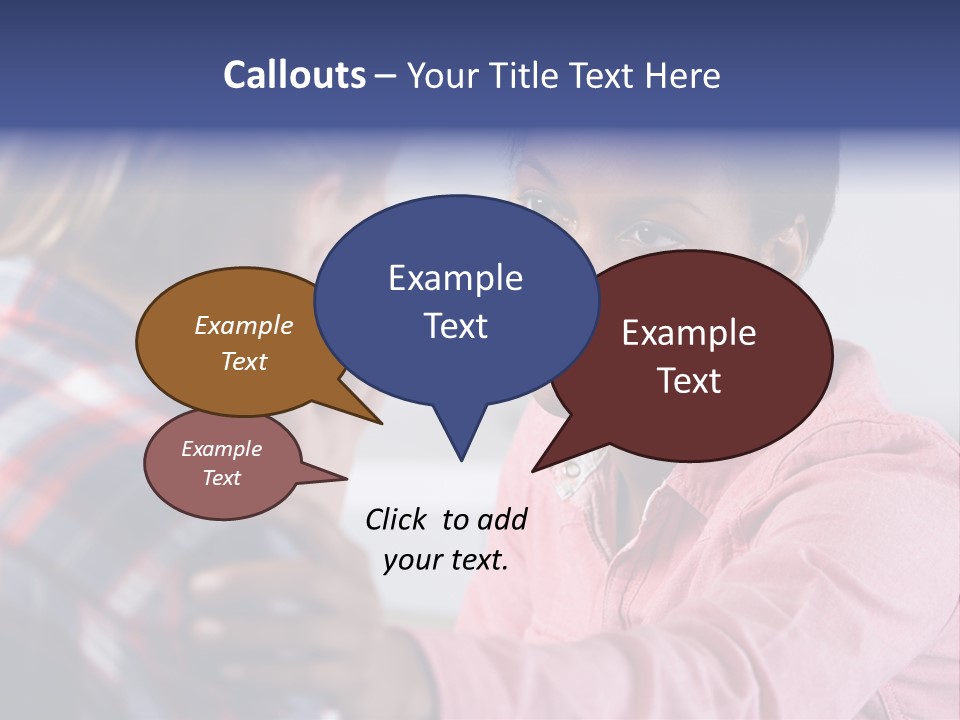 Two People Patient Occupation PowerPoint Template