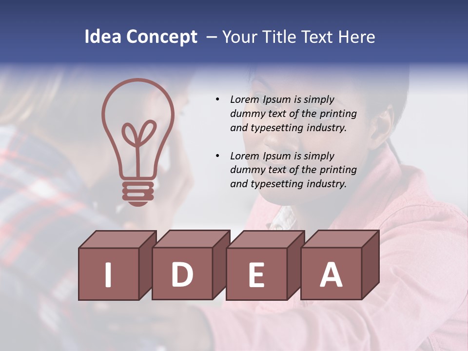 Two People Patient Occupation PowerPoint Template