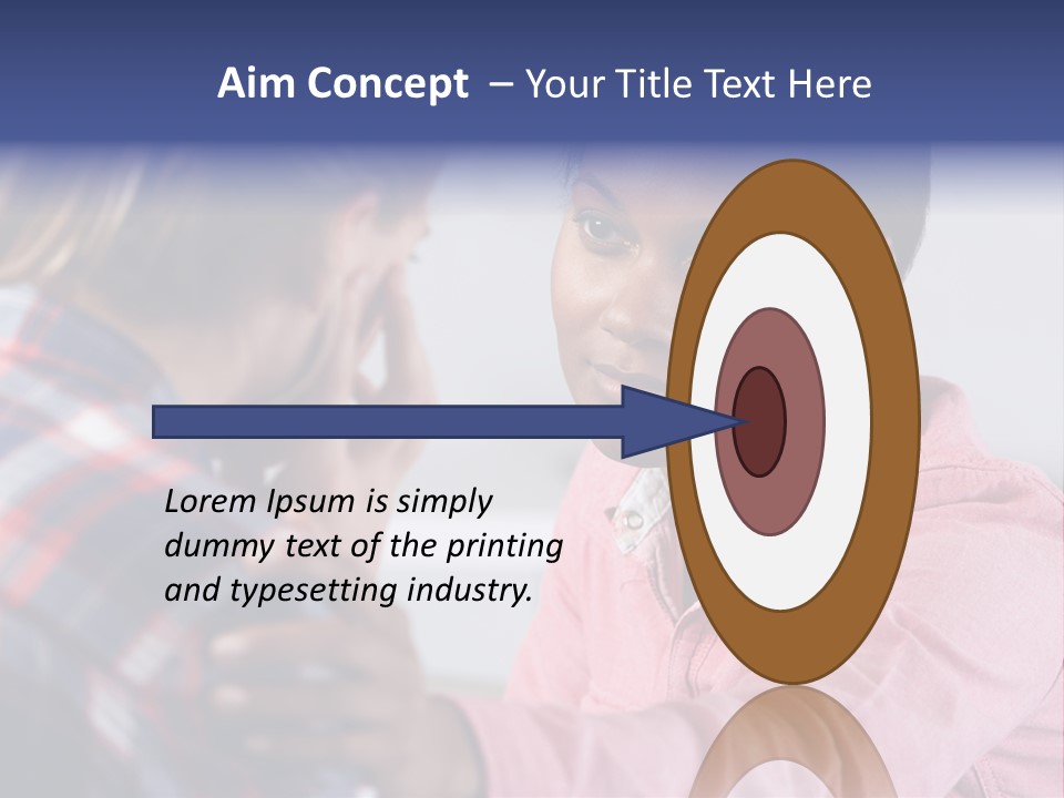 Two People Patient Occupation PowerPoint Template