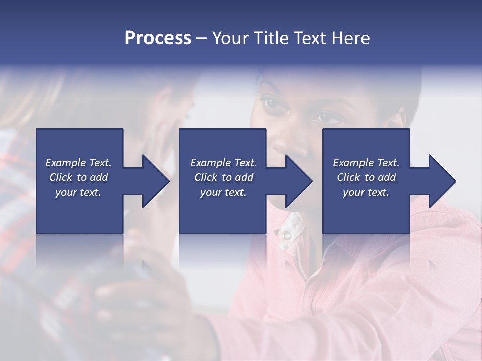 Two People Patient Occupation PowerPoint Template