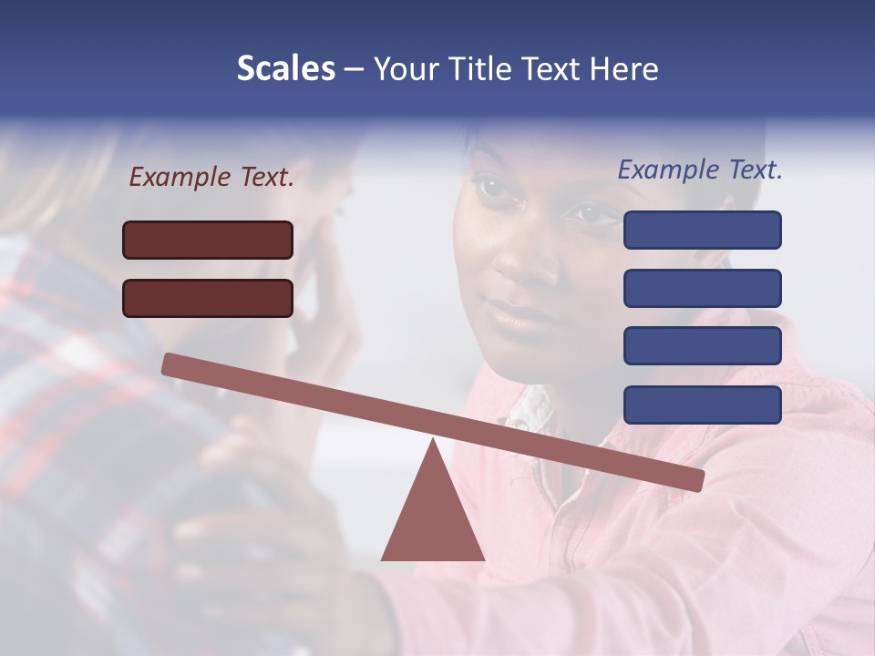 Two People Patient Occupation PowerPoint Template