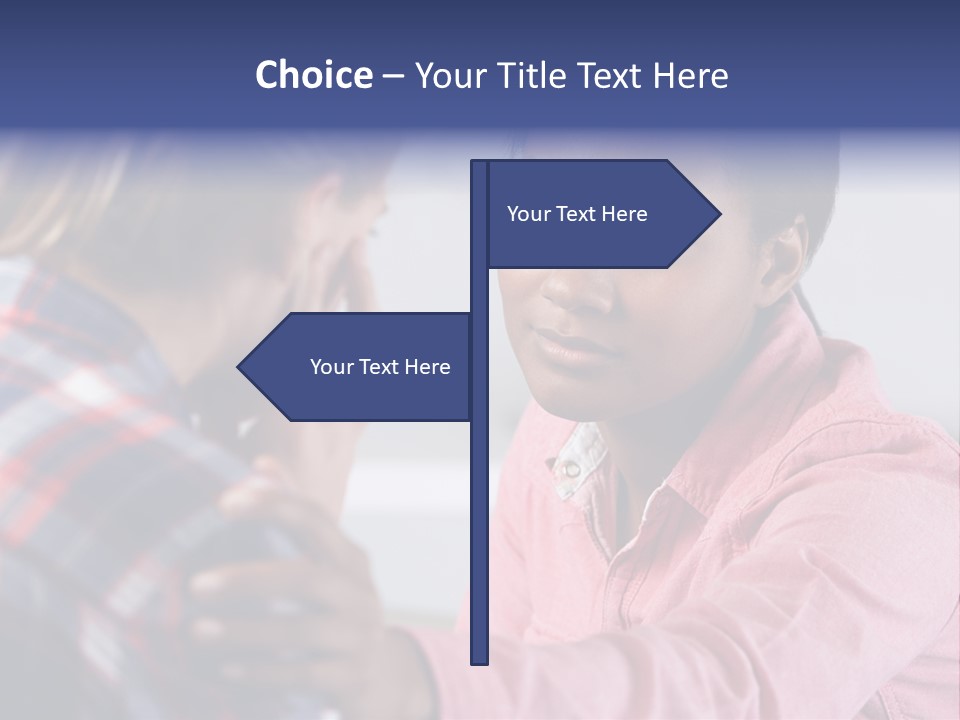 Two People Patient Occupation PowerPoint Template