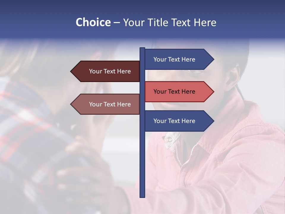 Two People Patient Occupation PowerPoint Template