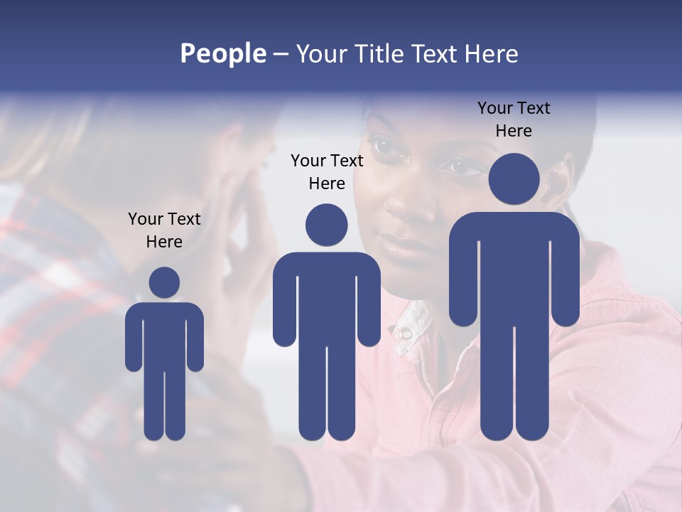 Two People Patient Occupation PowerPoint Template