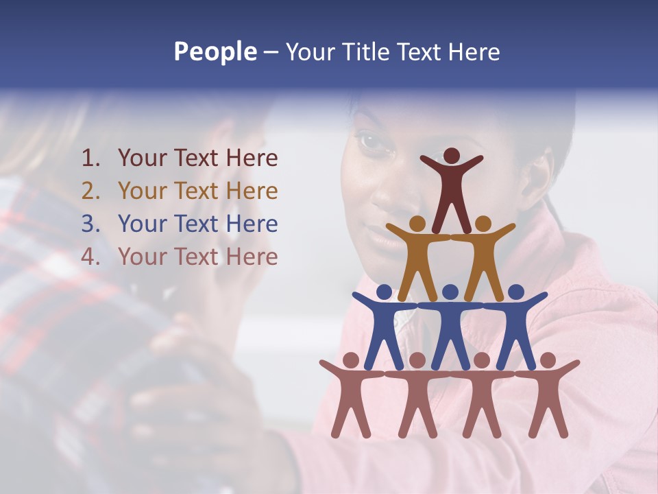 Two People Patient Occupation PowerPoint Template