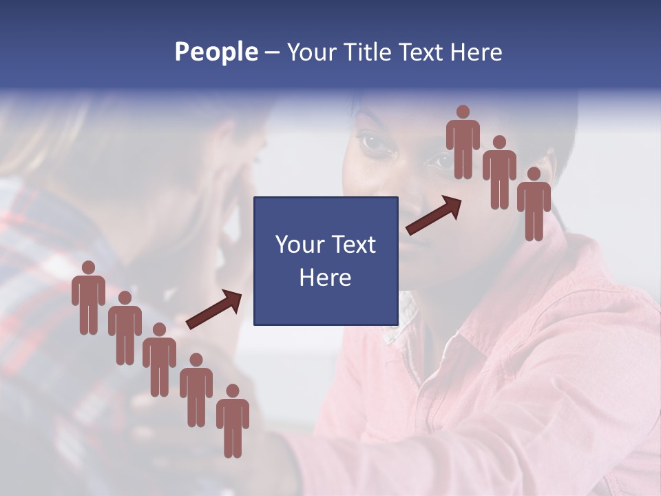 Two People Patient Occupation PowerPoint Template