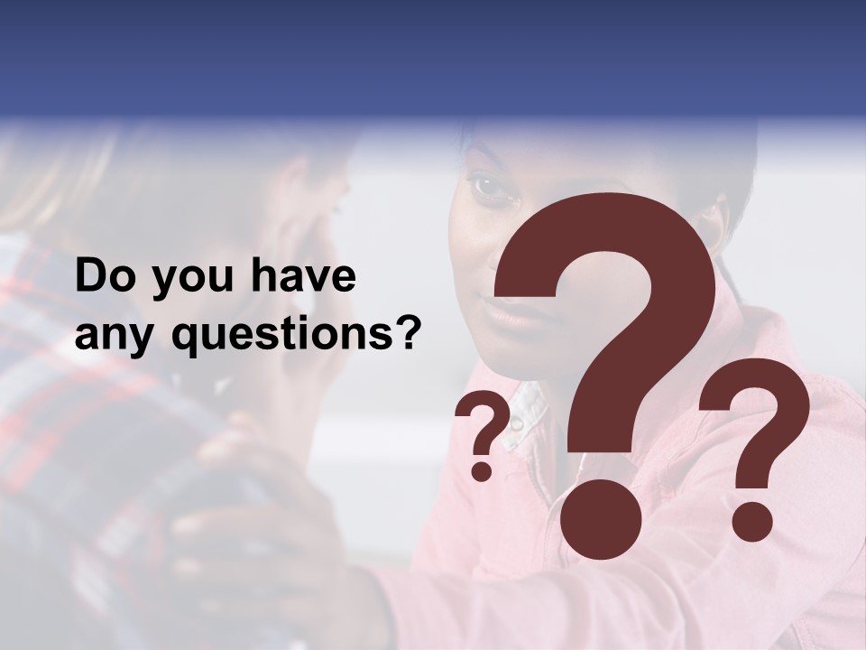 Two People Patient Occupation PowerPoint Template