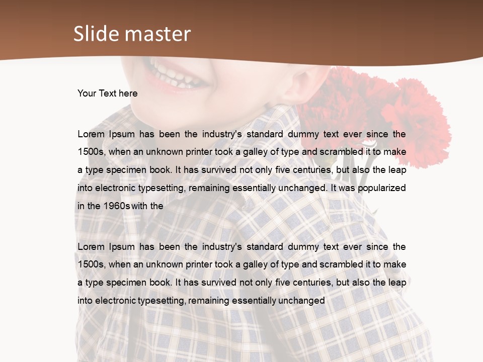 Happiness Hesitate Holiday PowerPoint Template