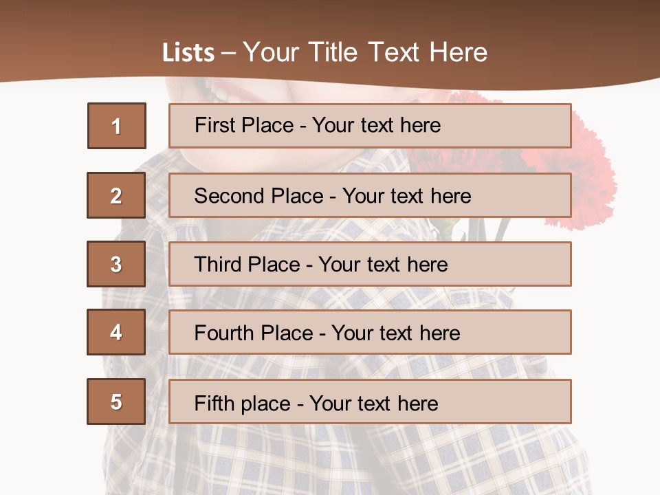 Happiness Hesitate Holiday PowerPoint Template