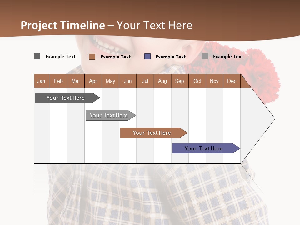 Happiness Hesitate Holiday PowerPoint Template