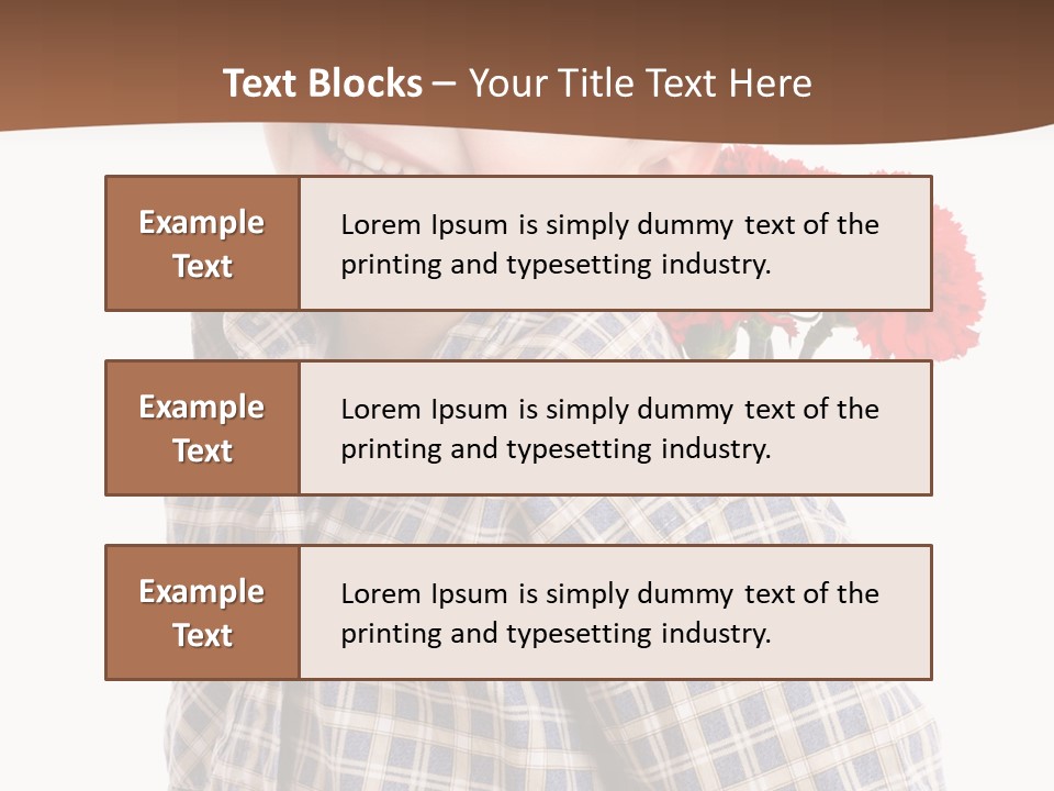 Happiness Hesitate Holiday PowerPoint Template