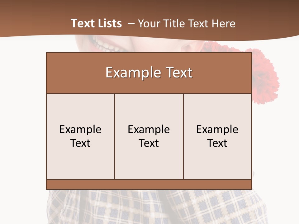 Happiness Hesitate Holiday PowerPoint Template