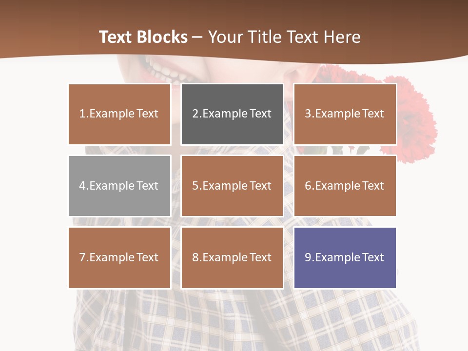 Happiness Hesitate Holiday PowerPoint Template