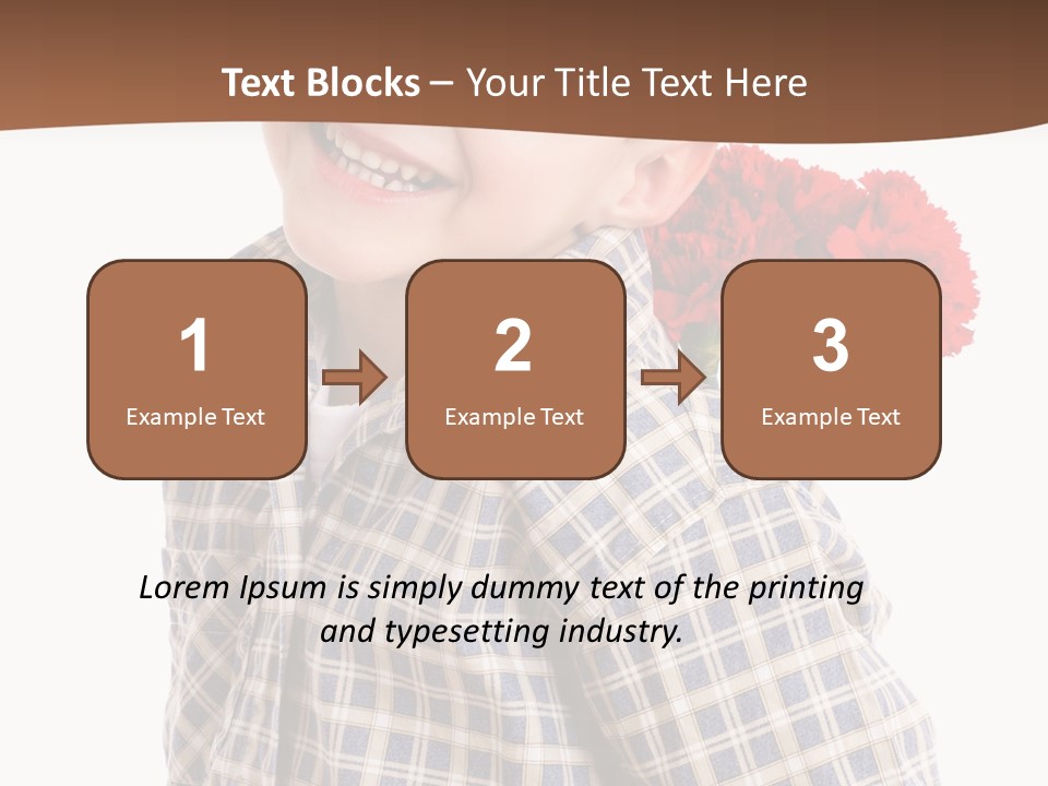 Happiness Hesitate Holiday PowerPoint Template