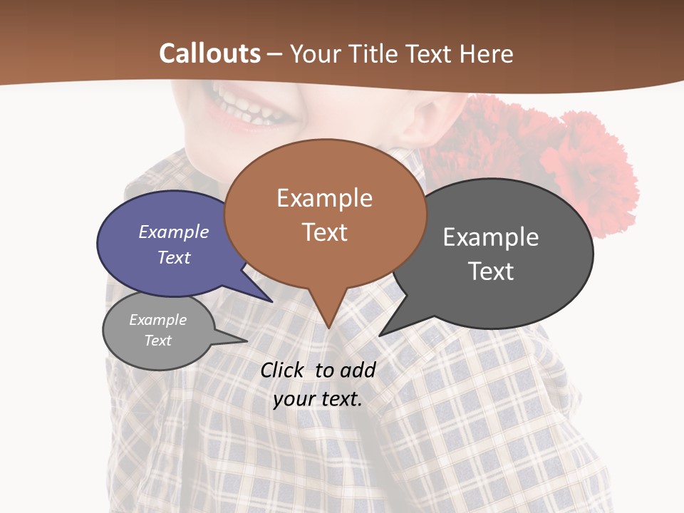 Happiness Hesitate Holiday PowerPoint Template