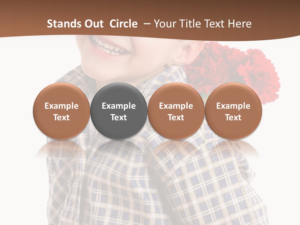 Happiness Hesitate Holiday PowerPoint Template