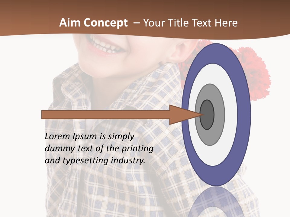 Happiness Hesitate Holiday PowerPoint Template