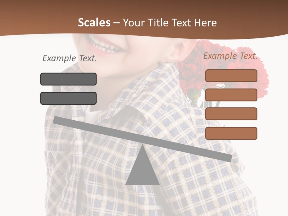 Happiness Hesitate Holiday PowerPoint Template