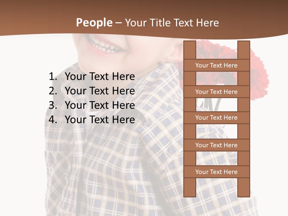 Happiness Hesitate Holiday PowerPoint Template