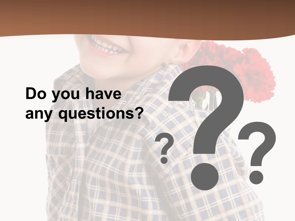 Happiness Hesitate Holiday PowerPoint Template